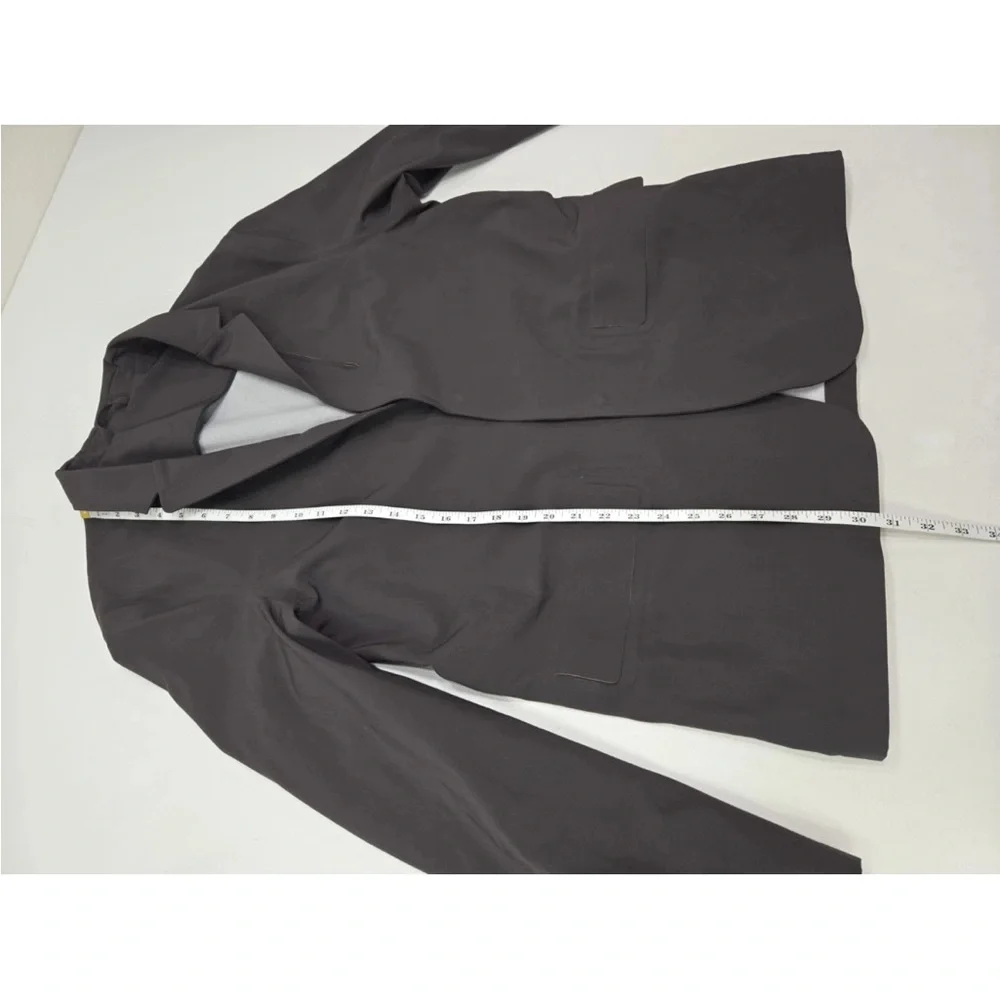Lululemon Lab Snap Front Blazer Jacket Green Exclusive Size M/L Mens